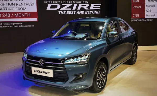 New Maruti Suzuki Dzire Launched At ₹ 6.79 Lakh: Price, Variants, Specs, Mileage