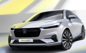 New-Gen Honda Amaze Design Sketches Reveal Exterior And Interiors