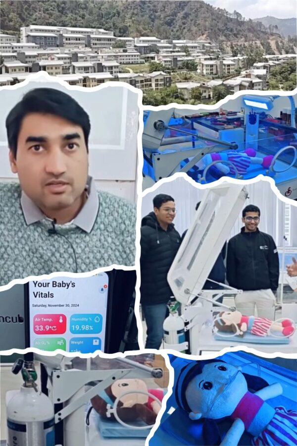 Amazing work of Assistant Professor Gajendra Singh of IIT Mandi, prepared portable incubator for children