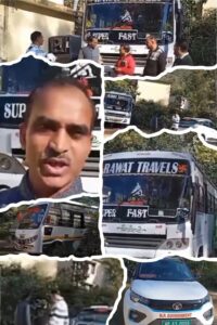 Bilaspur RTO caught 9 buses in 10 days, collected 25 lakh fine