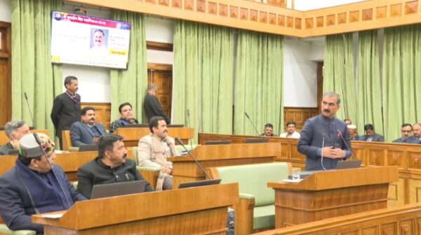 CM Sukhu in Vidhan Sabha