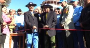 Governor Shiv Pratap Shukla and Chief Minister Sukhvinder Singh Sukhu inaugurating the Sadbhavna Cricket Tournament