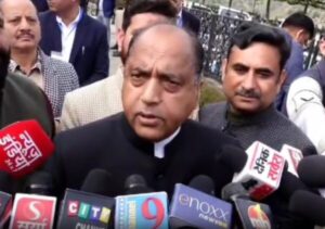 Opposition leader Jairam Thakur