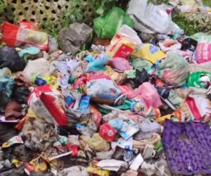 Pile of garbage on Sanjauli Dhalli bypass of Smart City Shimla