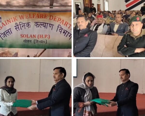 9th Armed Forces and Veterans Day celebrated in Solan - 13 brave women were honored in the program