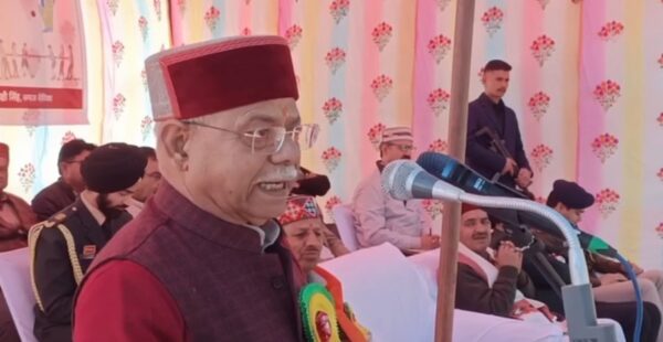 Solan: Governor Shiv Pratap Shukla expressed concern over the increasing trend of drug addiction, supported the efforts of drug-free Himachal