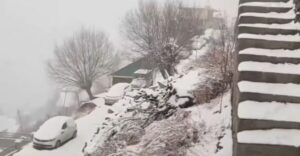 Snowfall in Lahaul