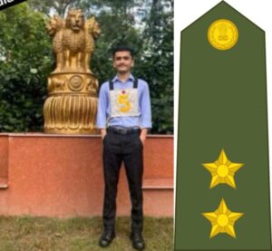 Tajender Thundu became Lieutenant in Indian Army