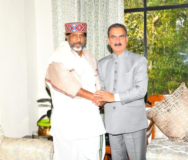 Telangana Deputy CM Mallu Bhatti Vikramarka meets Himachal CM Sukhvinder Singh Sukhu in New Delhi