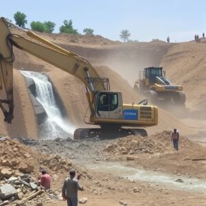 illegal mining at Baddi