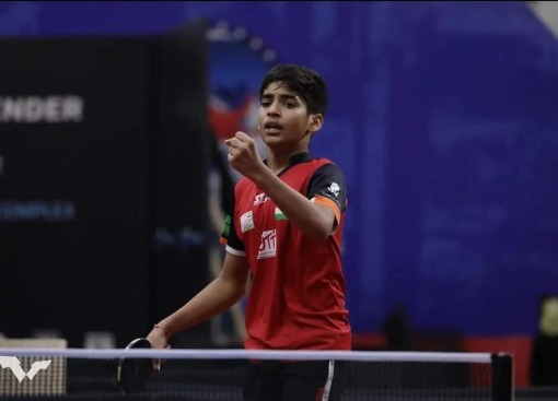 Table tennis player Naman Bhatnagar