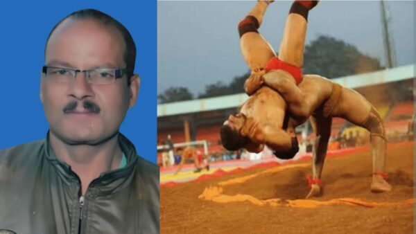 Hamirpur: Wrestler Home Guard Jawan Udham Singh died due to sudden deterioration in health during wrestling in Chhinj fair, mourning prevailed in the fair