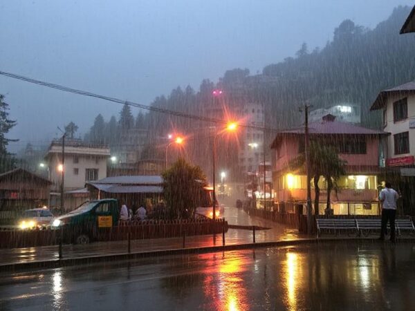 Rain in Shimla