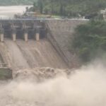 All Five Gates of Pandoh Dam Opened; 44,000 Cusecs of Water Released, Beas River Water Level Rises
