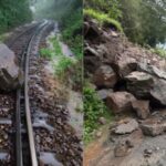 Landslides Disrupt Kalka-Shimla Rail Route; All Trains Delayed by Three Hours