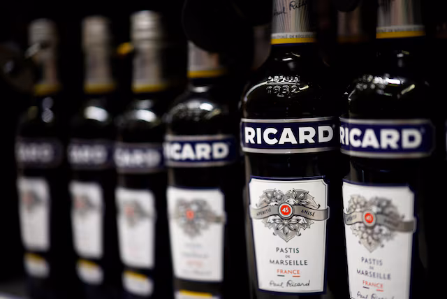 Pernod Ricard’s Annual Sales Hit by U.S. and China Weakness