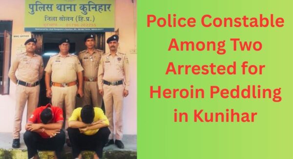 Accused with police team