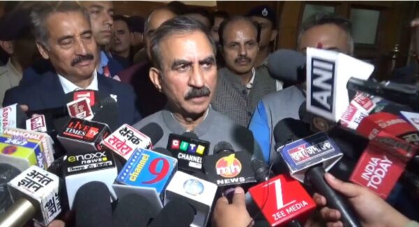 CM Sukhvinder Singh Sukhu announces ₹1,500 monthly aid for women, new power board division for Sulah in Kangra