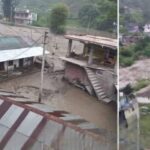 Cloudburst in Kullu, Rampur Ravaged: Two Bridges Swept Away in Ganvi, Shops and Police Post Damaged