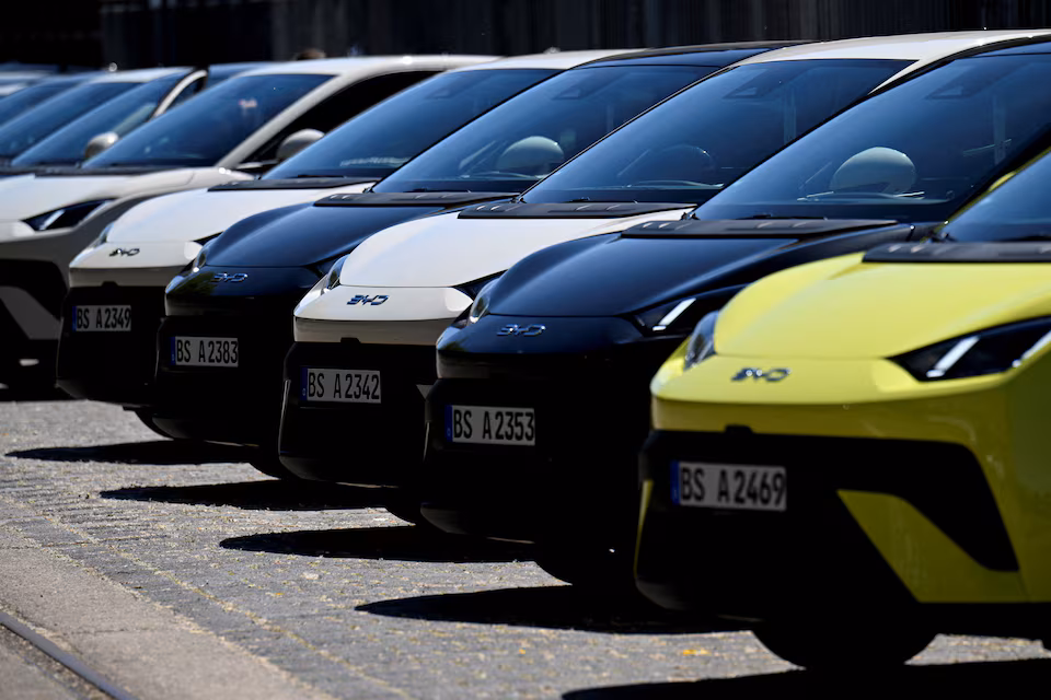 European Car Sales Rise in July as BYD Overtakes Tesla