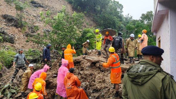 Four Bodies Recovered from Landslide Debris in Kullu Market