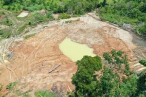 Illegal mining