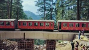 Kalka-Shimla heritage railway track