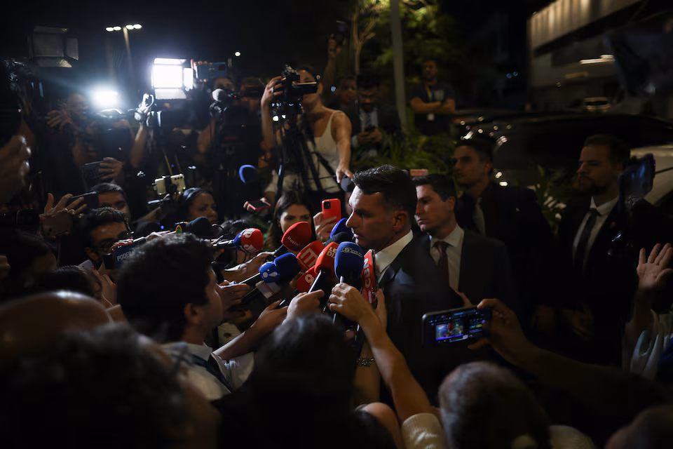 Brazil’s Former President Bolsonaro Hospitalized After Feeling Ill, Son Says
