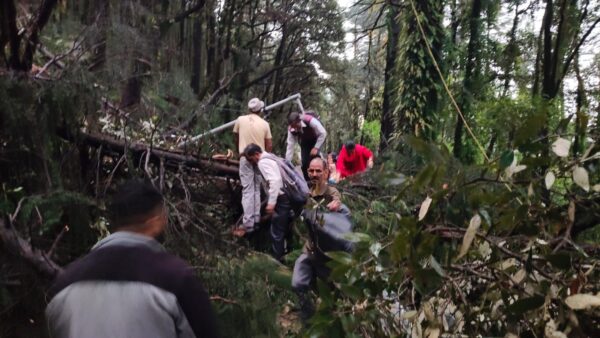 McLeodganj Connectivity Crisis: Major Landslide Near St. John’s Church Blocks Main Road
