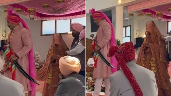 Photos: Himachal Pradesh Minister Vikramaditya Singh Marries Amreen Sekhon in Chandigarh