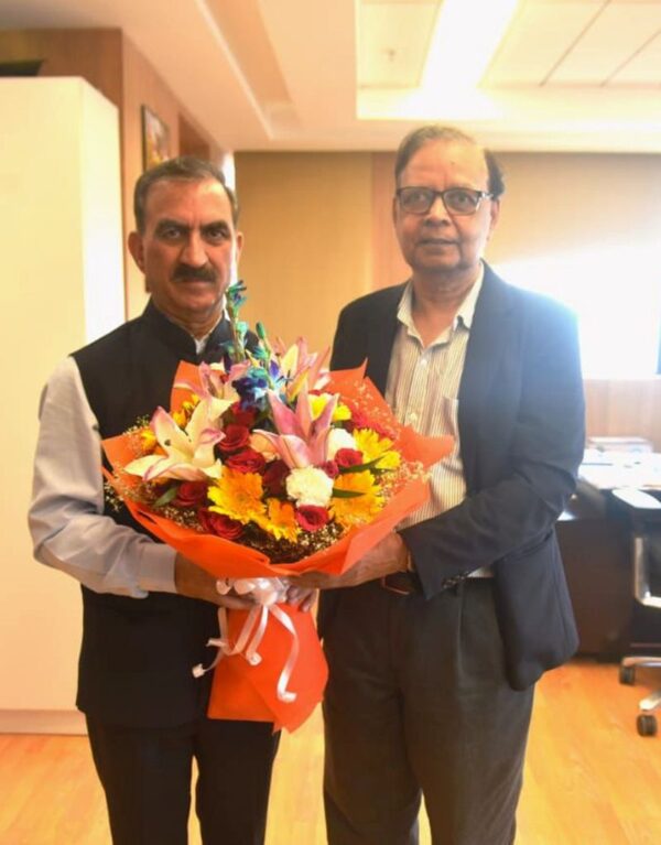 Prepare a Separate Disaster Risk Index for Hill States: Sukhvinder Singh Sukhu Appeals to Panagariya