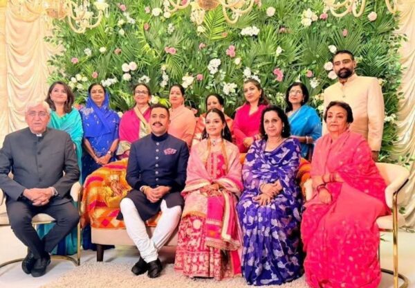 Photos: Himachal Pradesh Minister Vikramaditya Singh Marries Amreen Sekhon in Chandigarh