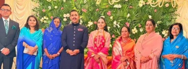 Photos: Himachal Pradesh Minister Vikramaditya Singh Marries Amreen Sekhon in Chandigarh