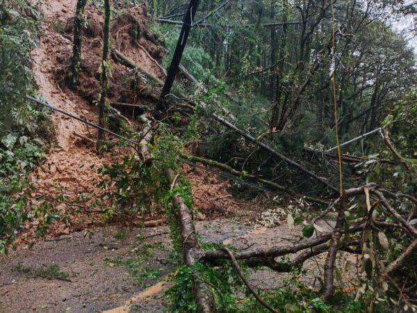 McLeodganj Connectivity Crisis: Major Landslide Near St. John’s Church Blocks Main Road