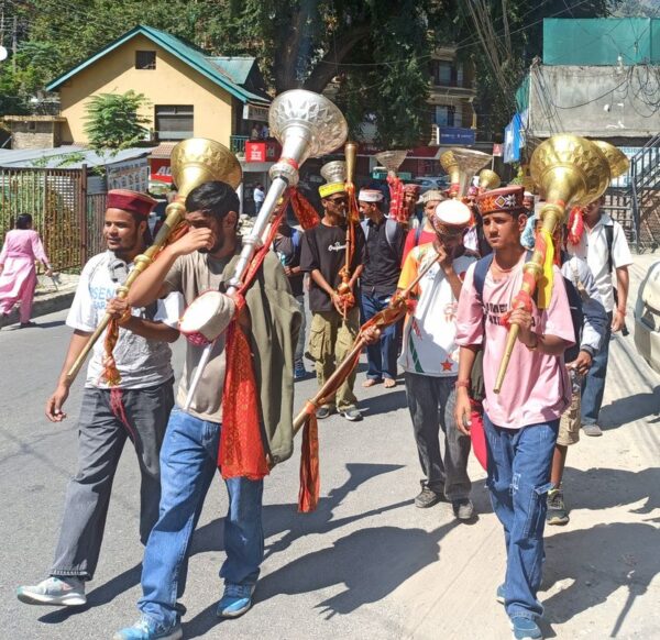 Sacred Palanquin Journey of Goddess Bhekli Begins