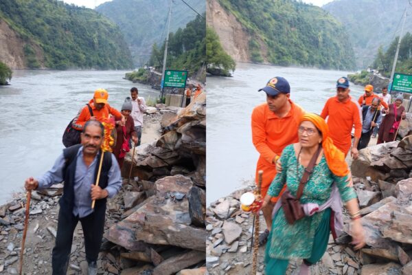 NDRF Rescues 1,459 Pilgrims Stranded During Manimahesh Yatra