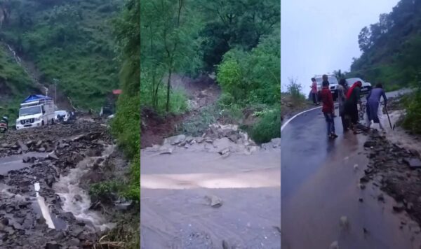 Cloudburst in Bilaspur Causes Damage to Vehicles and Crops