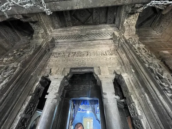 Heavy rain causes cracks and leakage at ancient Baijnath temple
