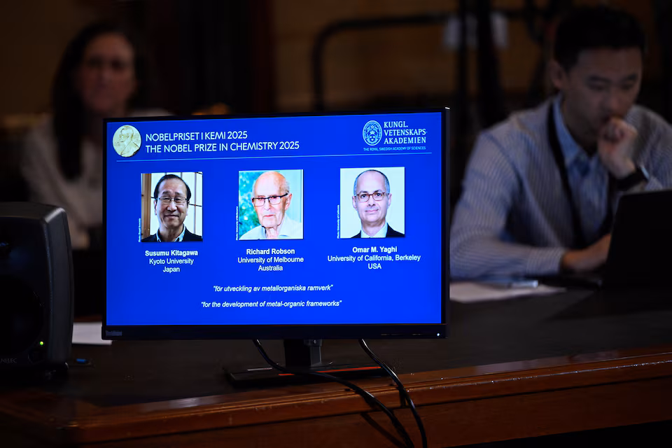 Three Scientists Win Nobel Prize in Chemistry for Work on ‘Hermione’s Handbag’-Like Materials