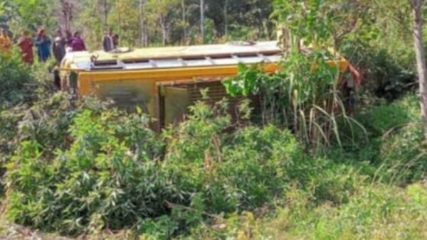 15 Injured as Bus Plunges Into Gorge Near Solan