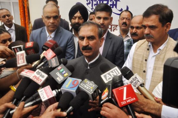 Sukhu Says State Has Yet to Receive ₹1,500 Crore in Central Relief