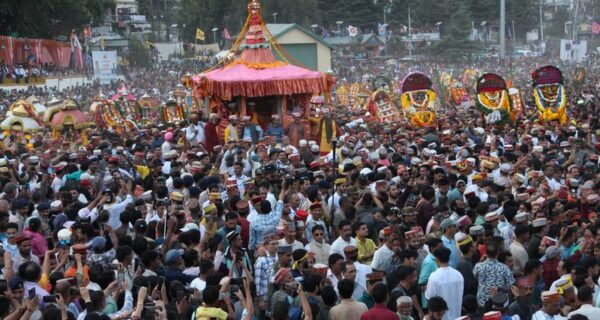 Kullu Dussehra Begins with a Spectacular Procession