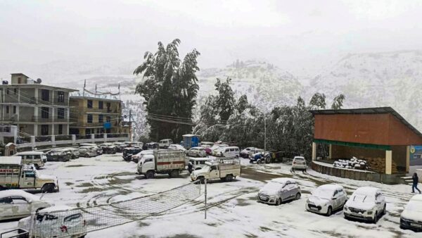 Fresh Snowfall Blankets Higher Reaches of Himachal Pradesh