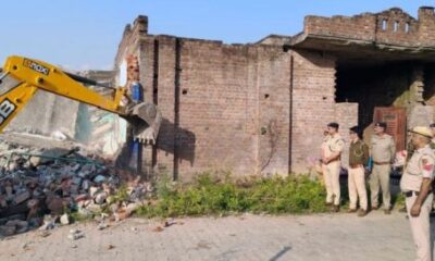 Two Habitual Drug Traffickers’ Houses Demolished, Two Seized in Himachal’s Nurpur