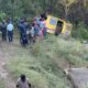 Eight Injured as School Bus Falls into Gorge on Sirmaur–Solan Border; Parents Allege Negligence