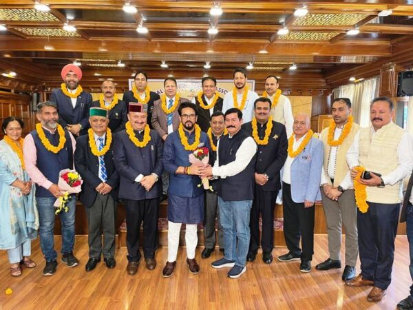 Anurag Thakur Takes Charge as President of Himachal Pradesh Olympic Association