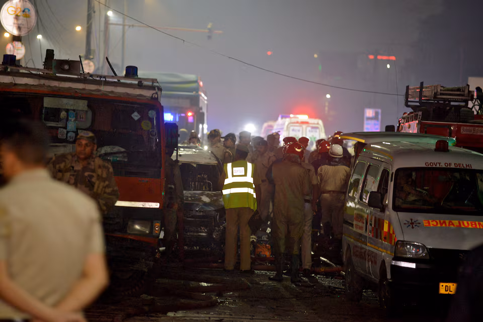 Eight Killed in Car Explosion Near Delhi’s Iconic Red Fort; Security Tightened Across NCR