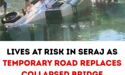 Lives at Risk in Seraj as Temporary Road Replaces Collapsed Bridge