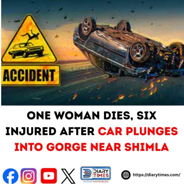 One Woman Killed, Six Injured as Car Falls Into Gorge Near Shimla