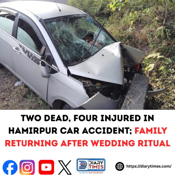Hamirpur: Two Killed, Four Injured as Car Plunges into Gorge